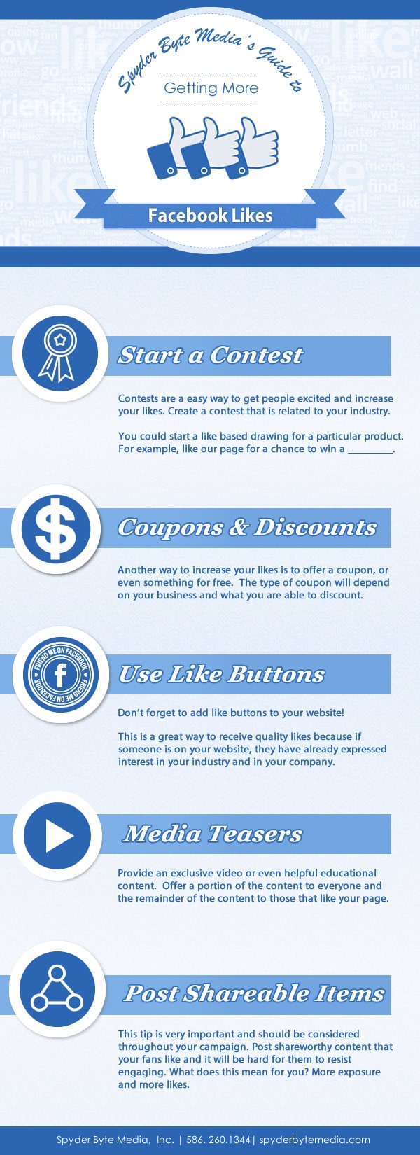 How Michigan Businesses Can Get More Facebook Likes - Infographic