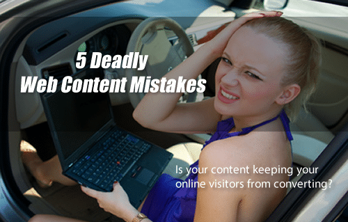 5 Mistakes Small Business Owners Make When Writing Web Content