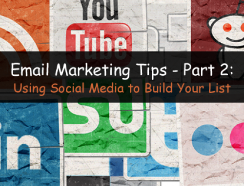 Michigan Email Marketing Tips Part 2 – Using Social Media to Build Your List